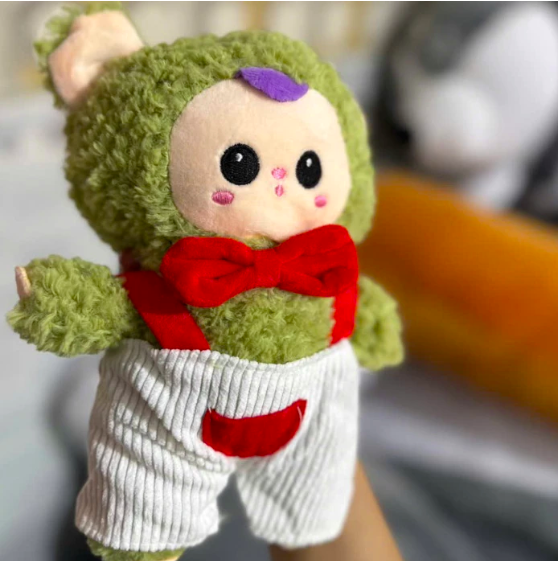 Thú nhồi bông Babythree cosplay thỏ, voi, hổ - Size 25cm - Quà tặng gấu bông baby three êm mịn cho bé