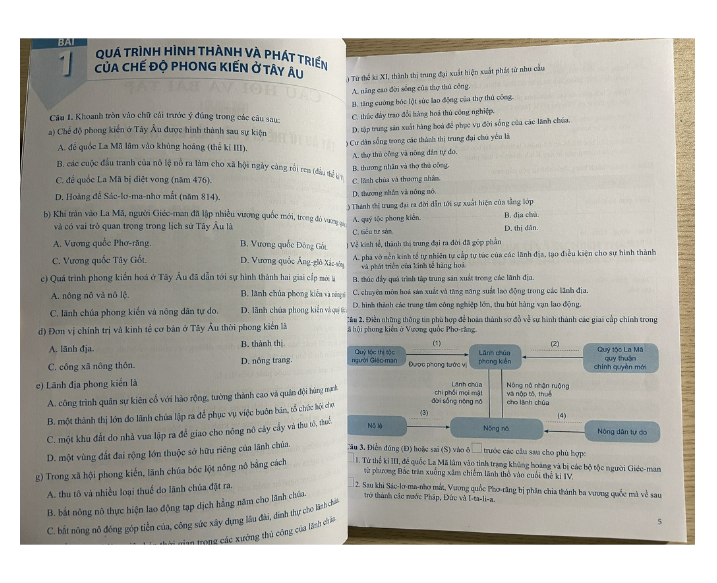 Sách - Bài tập phát triển năng lực Lịch Sử và Địa Lí 7
