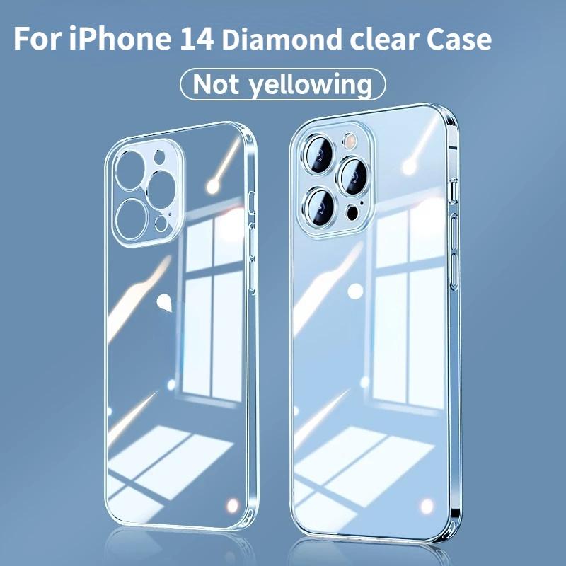 Ốp Điện Thoại TPU Trong Suốt Chống Sốc Cao Cấp Cho IPhone 14 Pro Max 13 Pro Max 12 11 Pro Max XR Xs Max 6s 8 7 Plus SE 2020