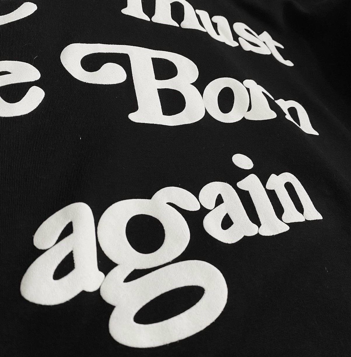 Áo hoodie in chữ YE MUST BE BORN AGAIN KANYE cho nam và nữ, ÁO HOODIE NỈ IN CHỮ YE MUST BORN FORM RỘNG UNISEX NAM NỮ, Áo hoodie in chữ YE MUST BE BORN AGAIN KANYE cho nam và nữ