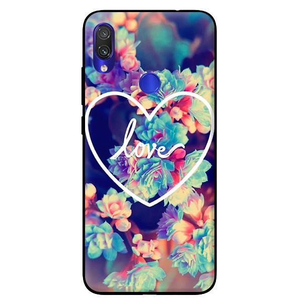 Ốp lưng in cho Xiaomi Redmi Note 7 mẫu Hoa Tình Yêu - Hàng chính hãng