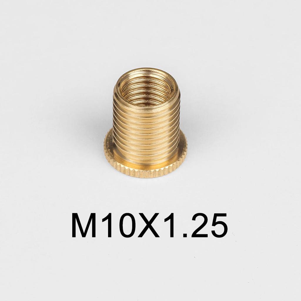 5X 5 Pcs Aluminum Alloy Auto Gear Knob Thread Adapter Nuts Insert Set