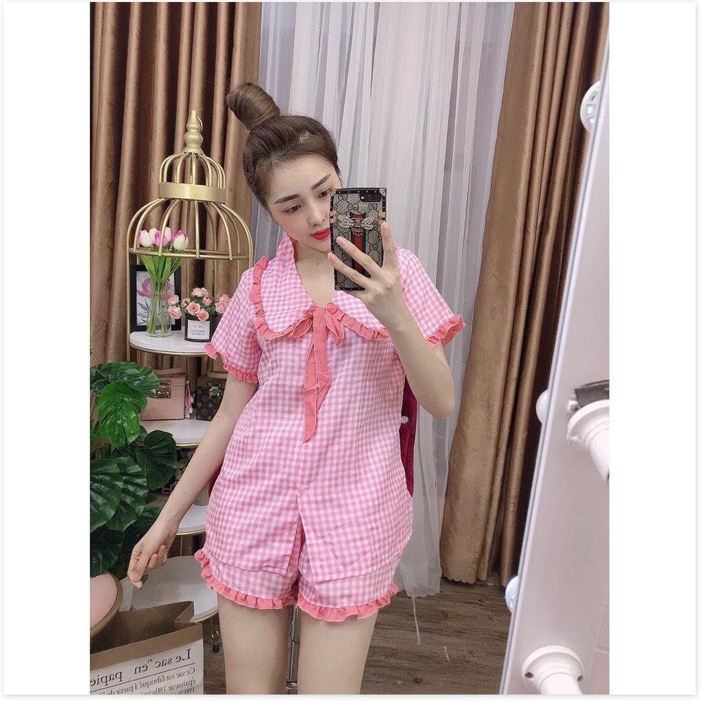 Set bộ mặc nhà NGẮN SIÊU XINH TÔN DÁNG 2021 THỜI TRANG KING FASHION