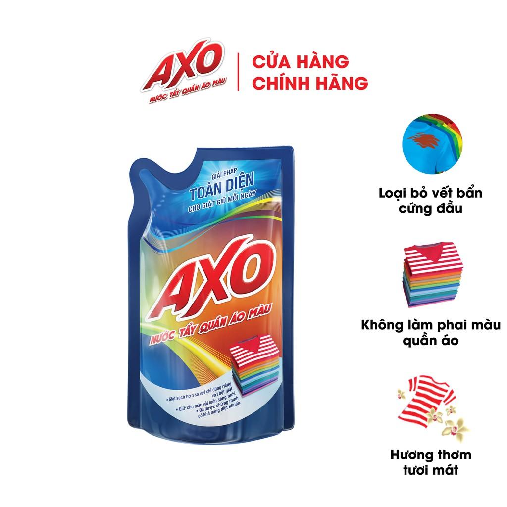 Nước Tẩy Quần Áo Màu AXO Hương Tươi Mát Túi 400ml - 100616226