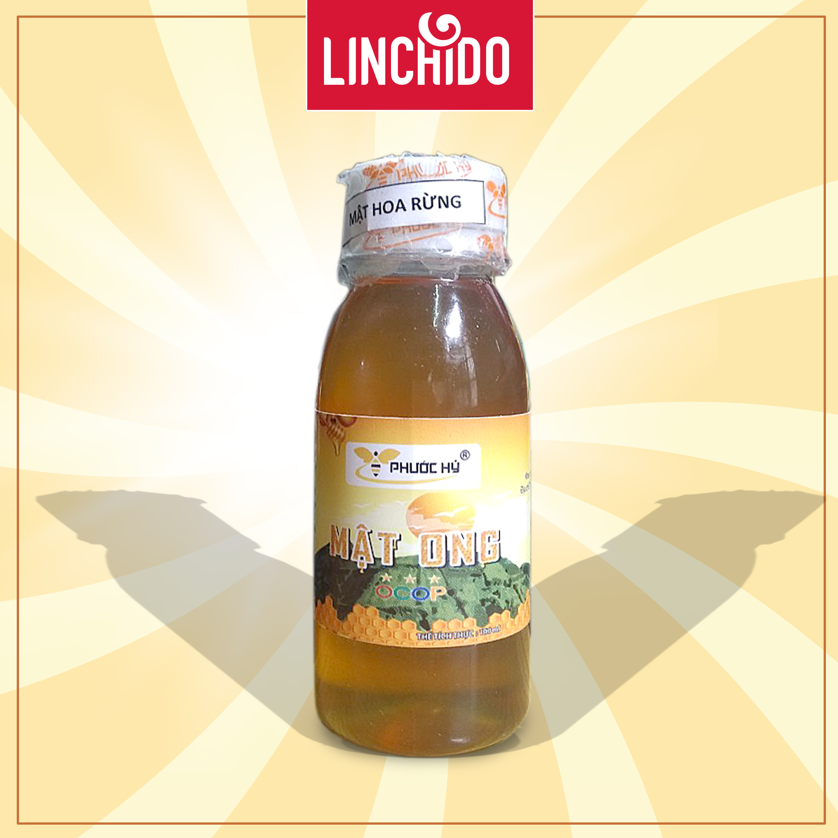 Mật ong hoa cà phê - Chai 100 ML - Phước Hỷ
