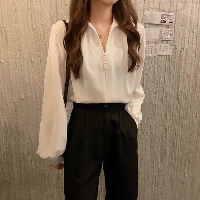 Áo sơ mi vải mềm nhẹ - Vải dày - hình chụp thật