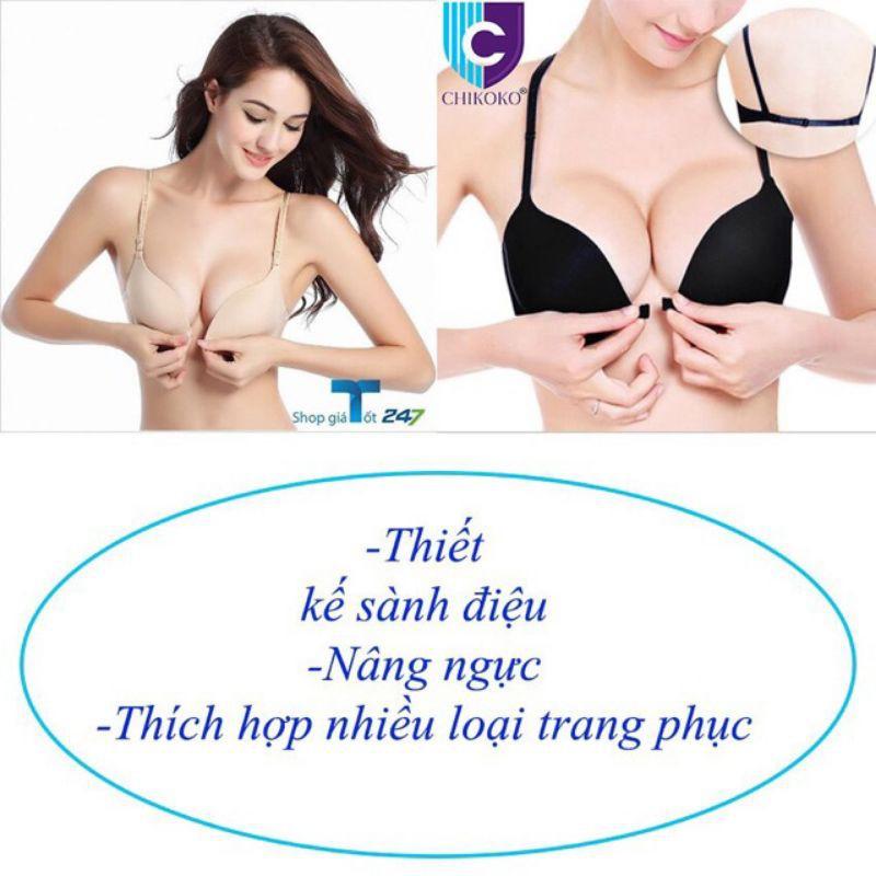 Áo lót cài ngực trước, có gọng hàng đẹp nhé, quả áo chắc chắn hàng - Loại 1