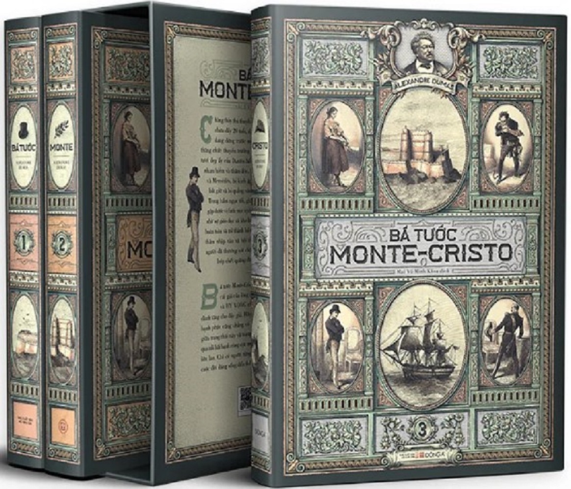 Bá tước Monte Cristo - Boxset bìa mềm - Bản dịch đầy đủ