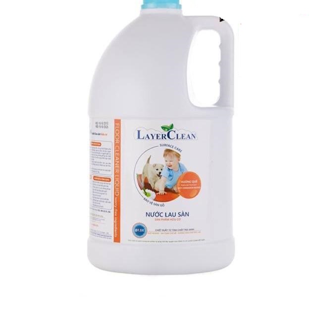 Nước lau sàn Layer Clean hương quế 5L