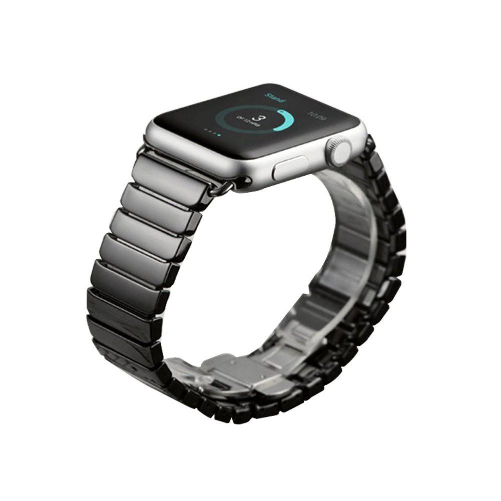Dây đeo thay thế chất liệu gốm sứ dạng bi tròn cho Apple Watch 1/2/3/4 5 6 SE 7