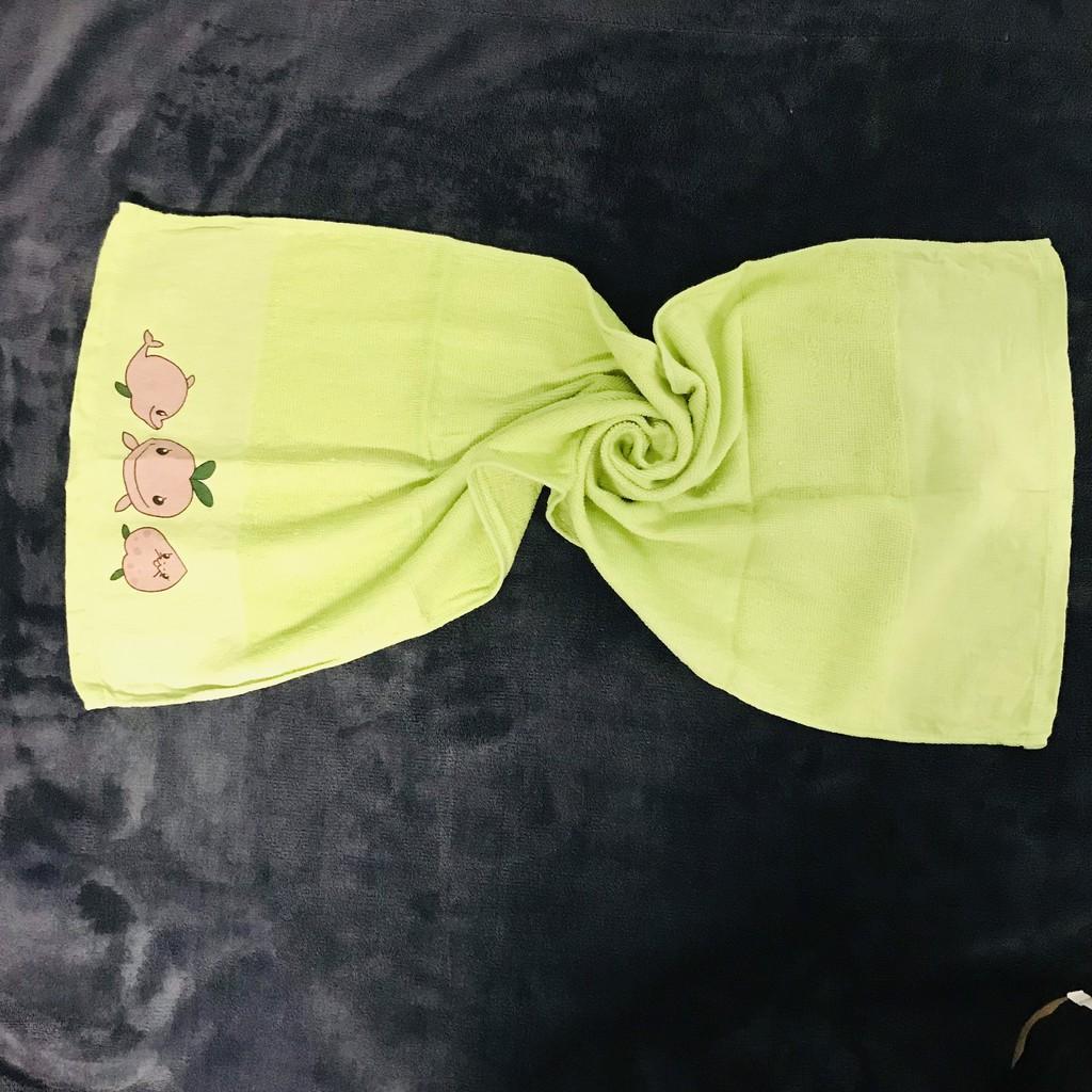 Khăn Mặt Quấn Đầu 34x85cm Mềm Thắm Hút Tốt-Màu Ngẫu Nhiên