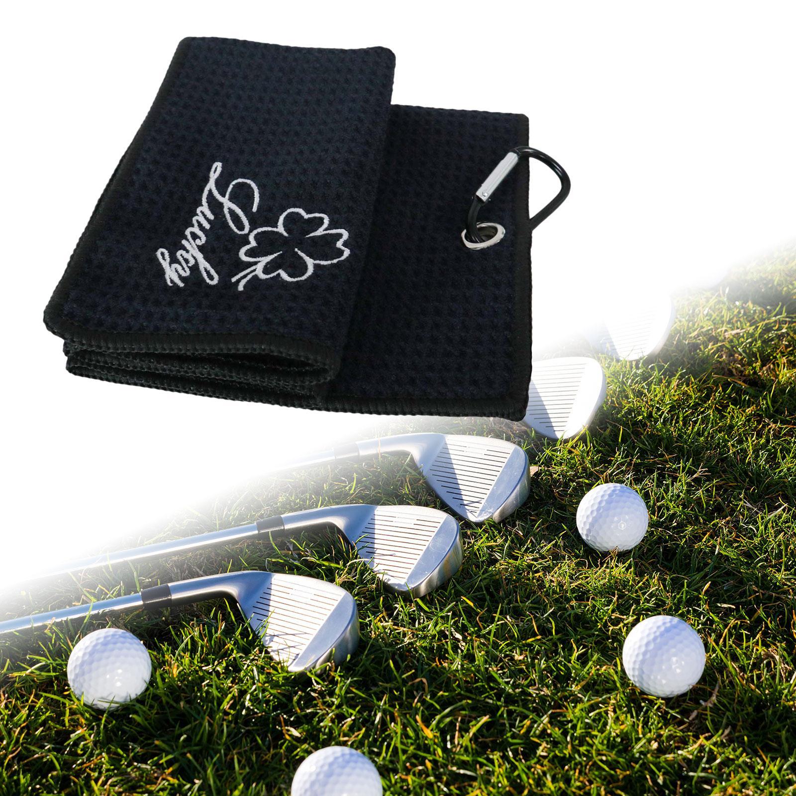 Golf Towel for Golf Bags Golf Club Cleaning Towel for Outdoor Sports