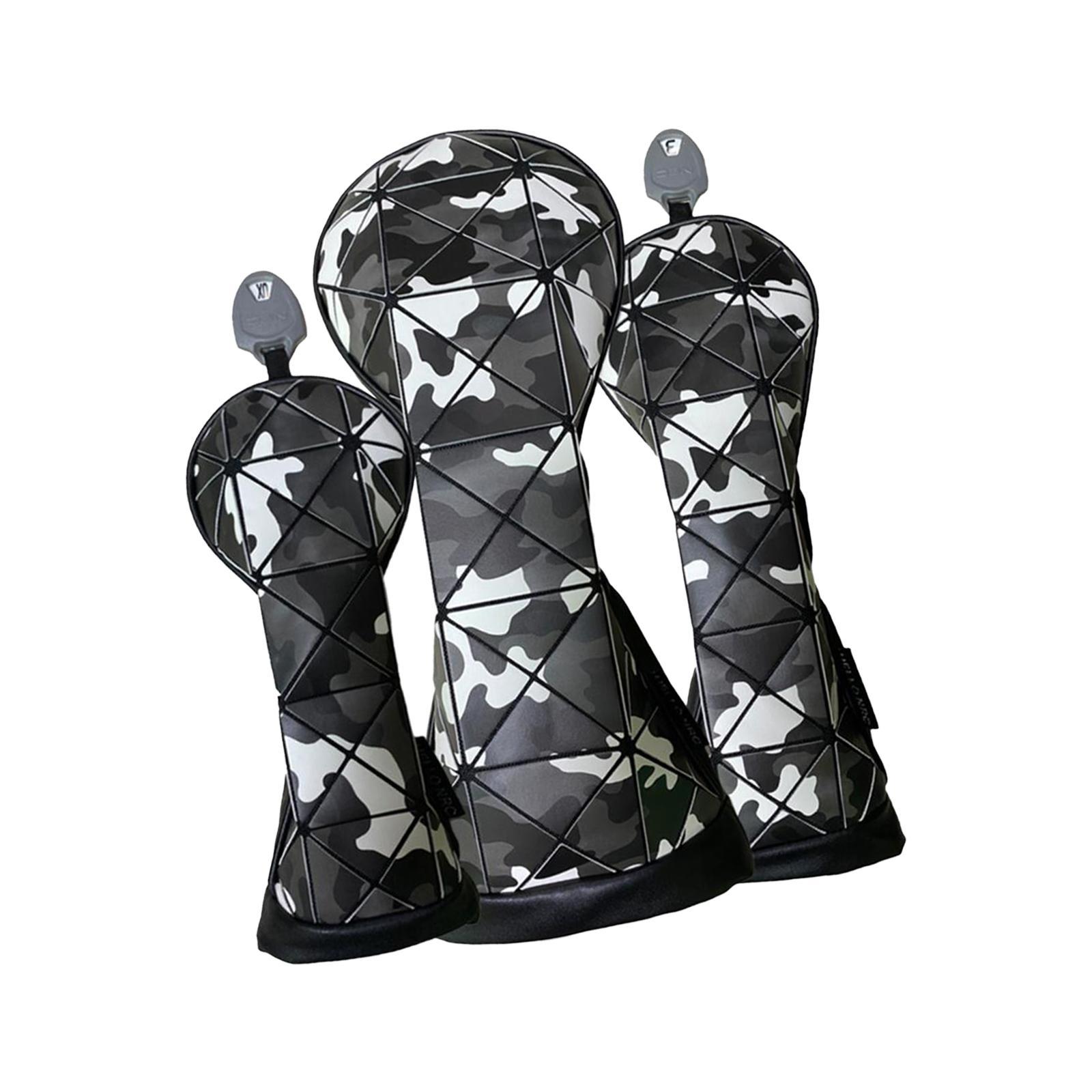 Golf Club Head Cover Protective Sleeve Driver Headcover Golf Club Protectors