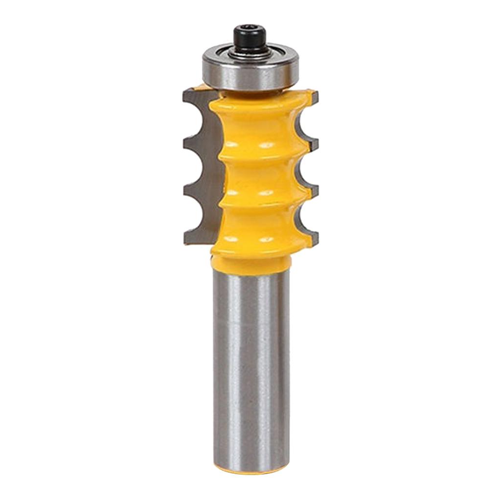 3/16-Inch Triple Beading Bit Woodworking Tool w/ 1/2-Inch Shank