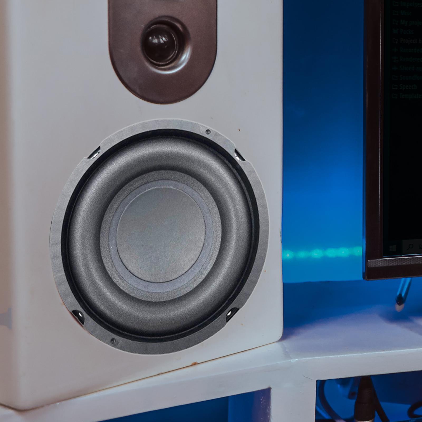 Woofer Subwoofer Speaker 4 om Player Low Noise Full Frequency for Home