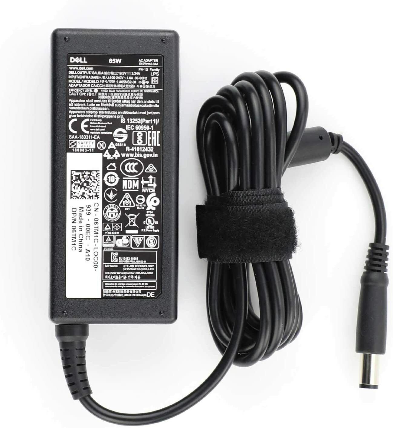 Sạc Adapter dành cho Laptop Dell (các loại) 19.5V chân kim nhỏ 4.5mm x 3.0mm Hàng nhập khẩu
