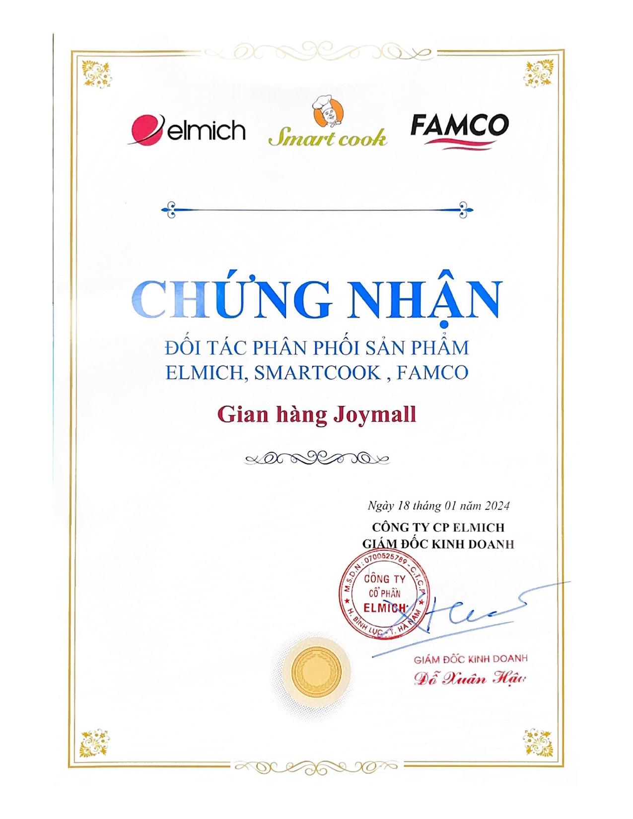 Bình giữ nhiệt 600ml inox 304 Elmich EL8357, Hàng chính hãng, Giữ lạnh đến 40h, nắp chống tràn, có quai xách - JoyMall