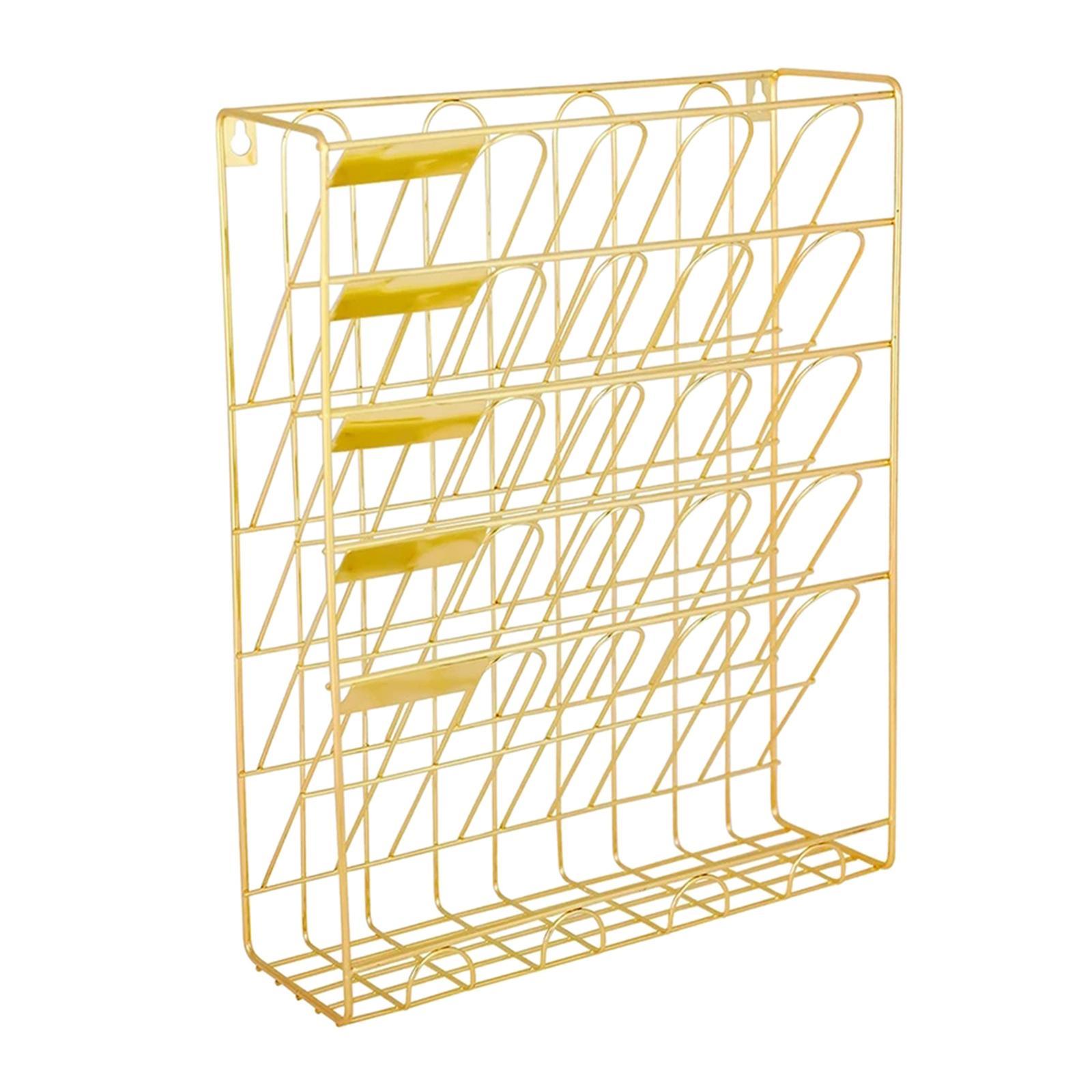 Mail organizer pen holder paper book organizer Gold