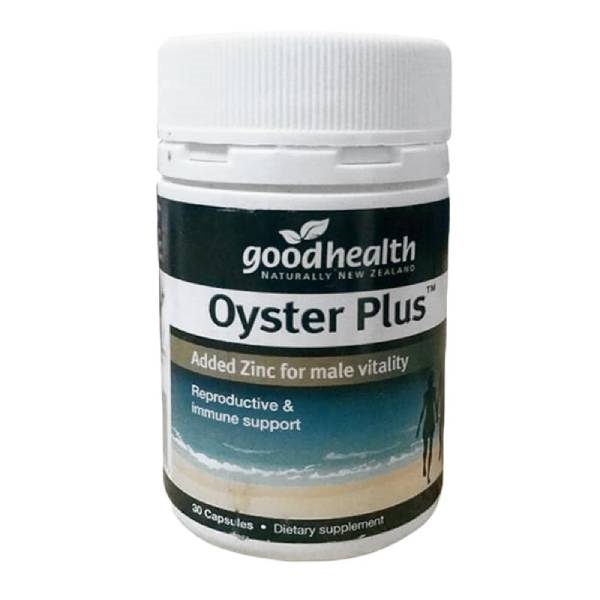 Tinh chất hàu Goodhealth Oyster Plus New Zealand kèm kẽm zinc giúp tăng cường sinh lý nam, sức khỏe sinh sản và tăng sức đề kháng - Massel Official