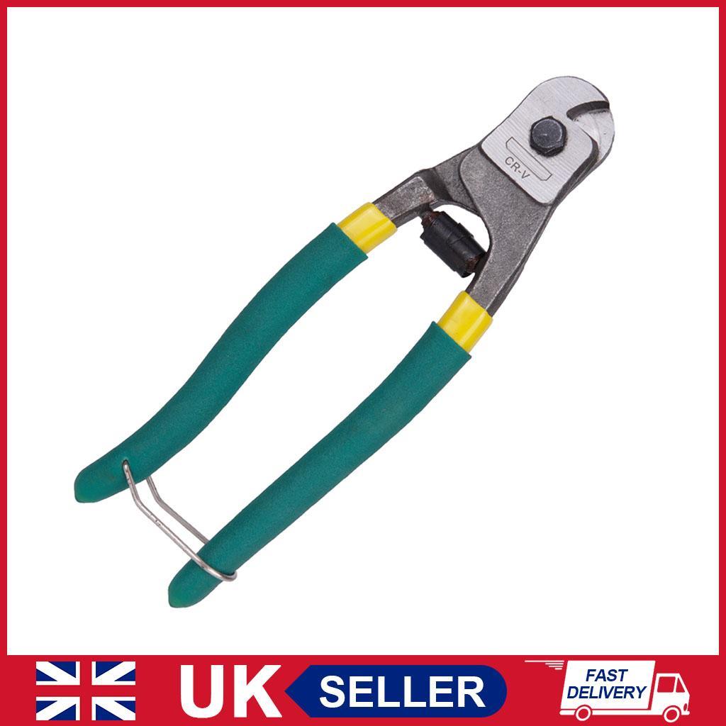 Heavy-Duty Carbon Steel Wire Nipper Bike Brake Cable Cutter Line Clamp