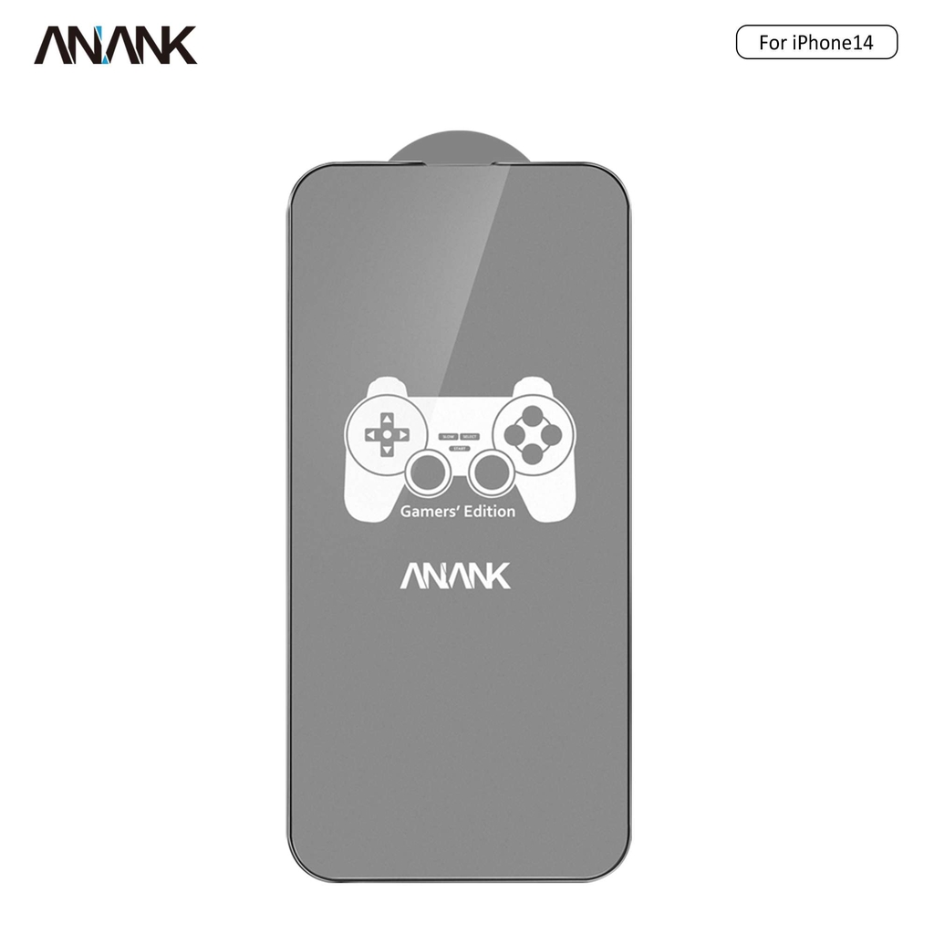 Dán Cường Lực dành cho iPhone 13/13 Pro/13 Mini/13 Pro Max ANANK 2.5D Full Chống Vân Tay - Hàng Nhập Khẩu