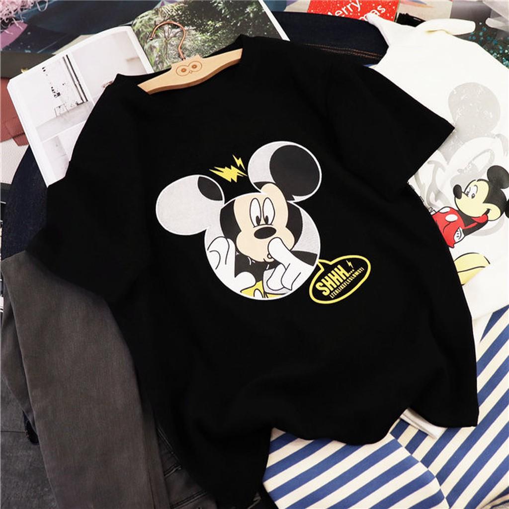 Áo thun Mickey form rộng tay lỡ A30