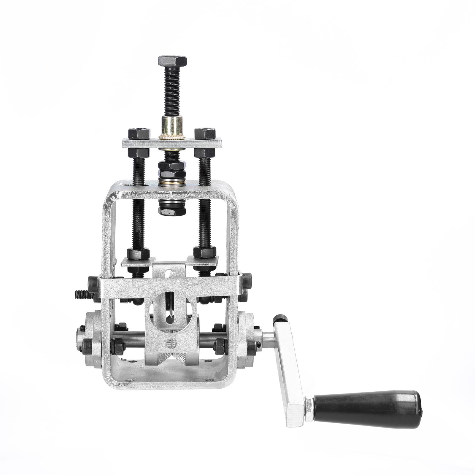 Small Manual Electric Household Wire Stripper Manual Wire Stripping Tool Copper Cable Peeling Machine with Hand Crank use with Hand Electric Drill for 2-24mm Wire