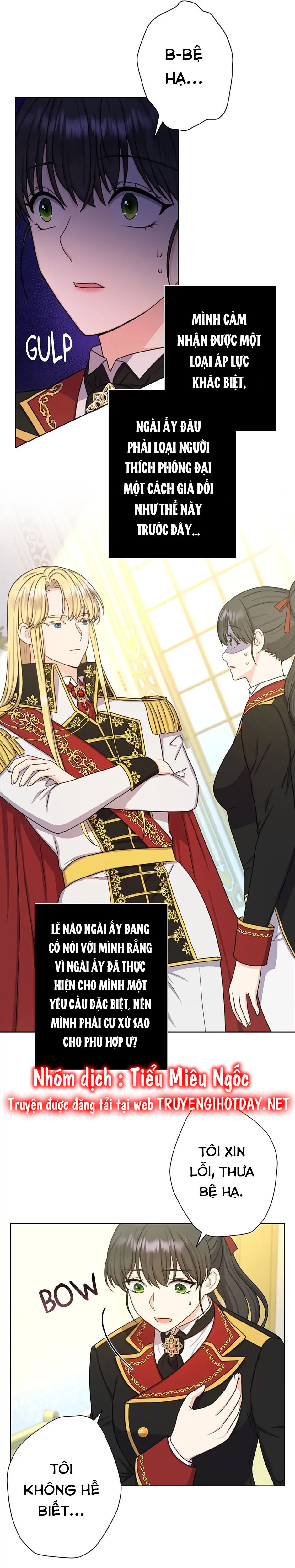 từ hầu gái tôi đã trở thành hoàng hậu chapter 26.1 4