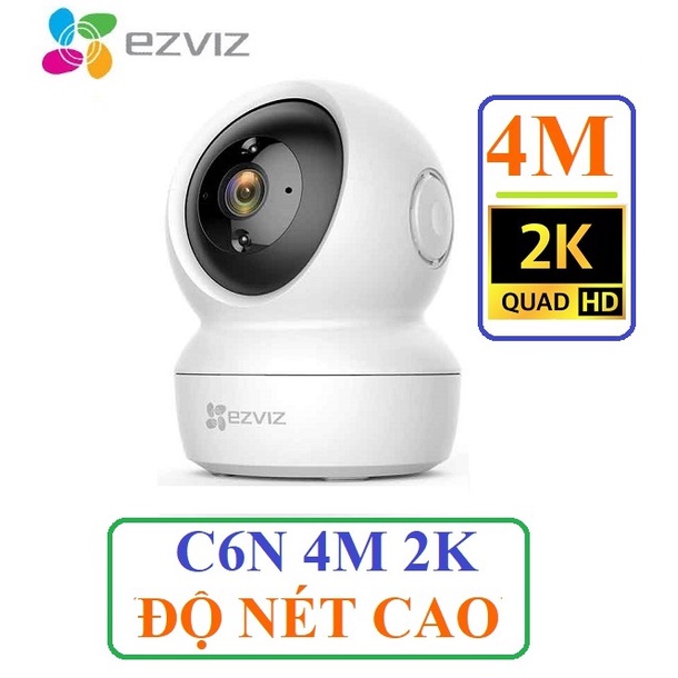 Camera Wifi trong nhà EZVIZ C6N 4MP, Hàng Chính Hãng