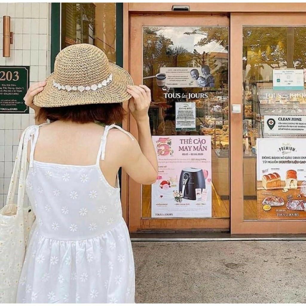 Váy 2 dây, vitage siêu mát-đáng yêu