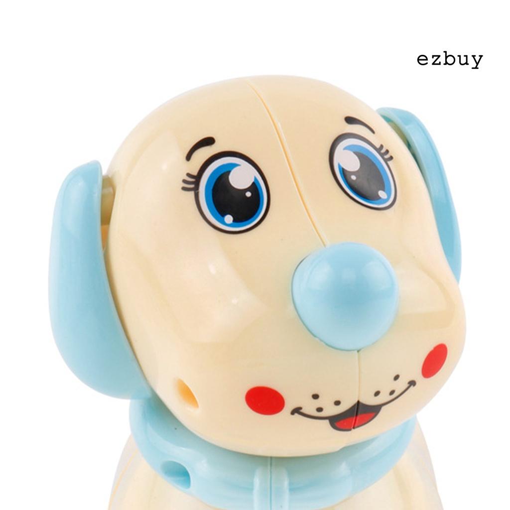 EY-Flashing Rotating Electric Cute Cartoon Dog Toy with Sound Light Children Gift