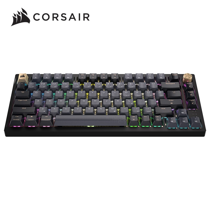 Bàn phím không dây Corsair K65 CSR RED-BLK-GLD (K65 Plus Wireless) - Hàng chính hãng
