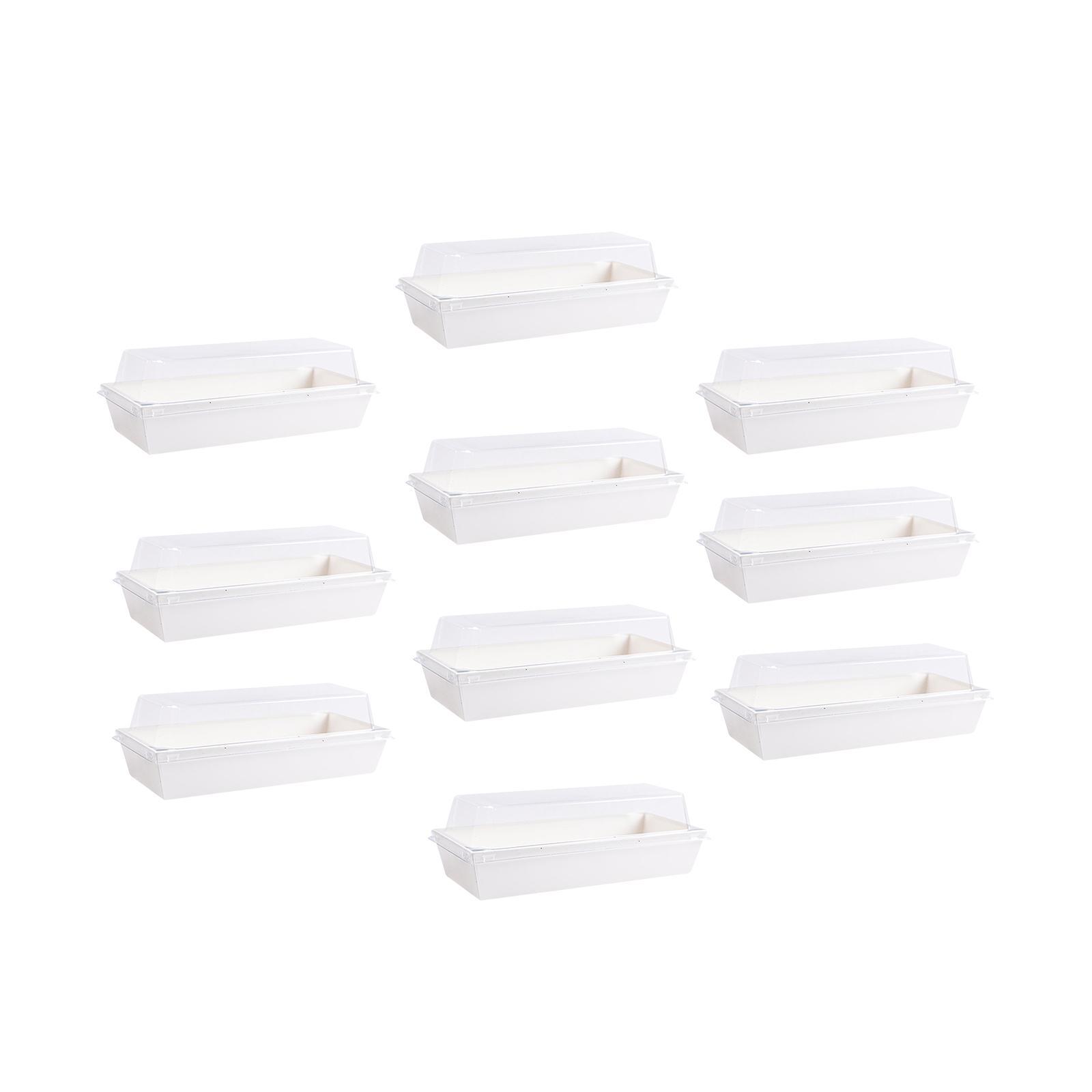 Paper Food Boxes Disposable Cake Boxes Portable Salad Cake