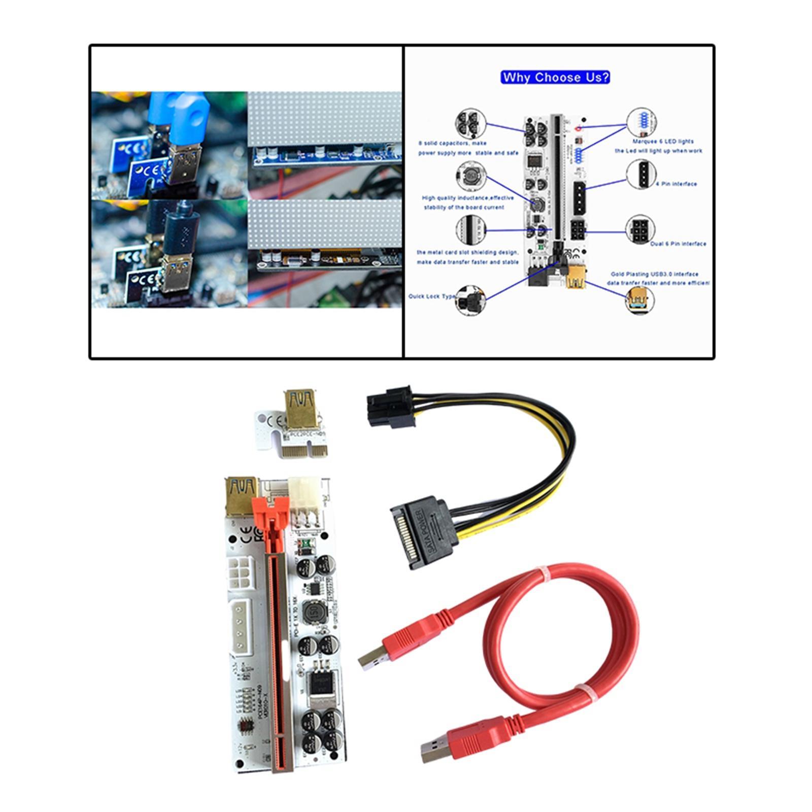 Ver010-X Pci- Card 1x to 16x Extender GPU