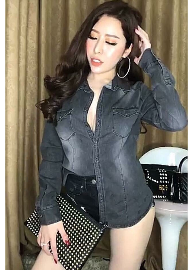 Áo sơ mi nữ tay dài
