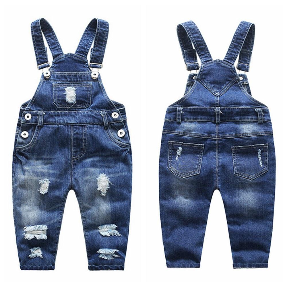 1-5T Trẻ Em Quần Jean Bé Rompers Mùa Xuân Bé Trai Áo Liền Quần Bé Gái Bebe Jumpsuit Liền Quần Cho Bé Quần Quần Áo Trẻ Em Trẻ Em quần Áo