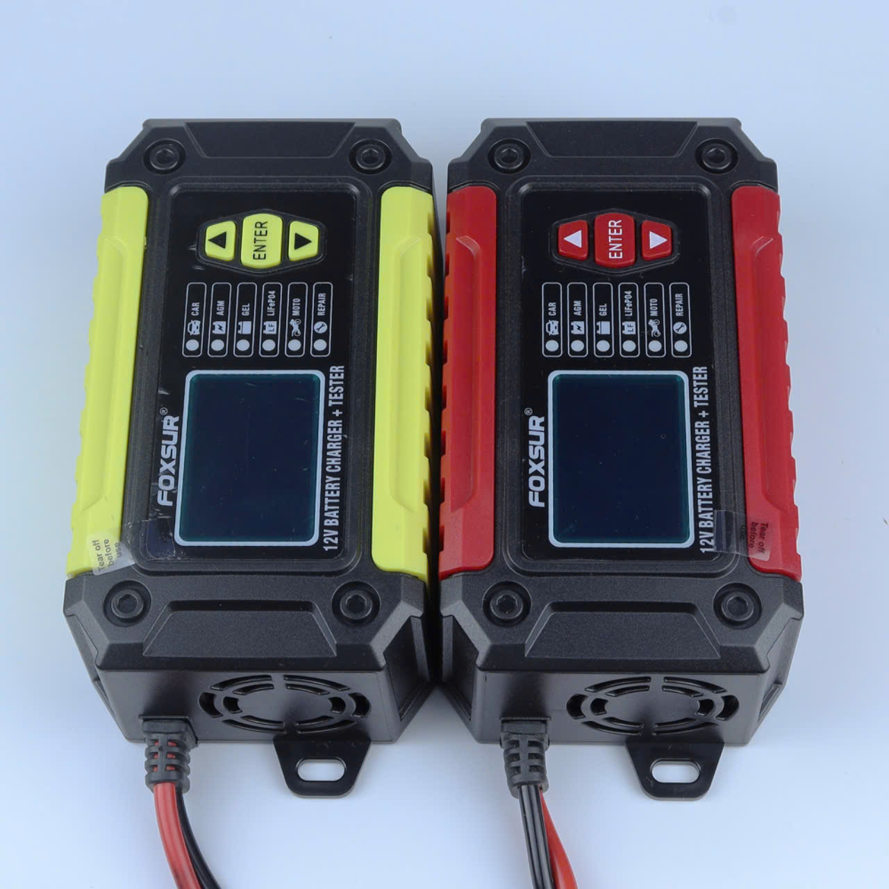 Công Nghệ Nhật Bản Thông Minh : Bộ Sạc Và Test Kiểm Tra Bình Ắc Quy FOXSUR 12V 3AH-100AH 2IN1