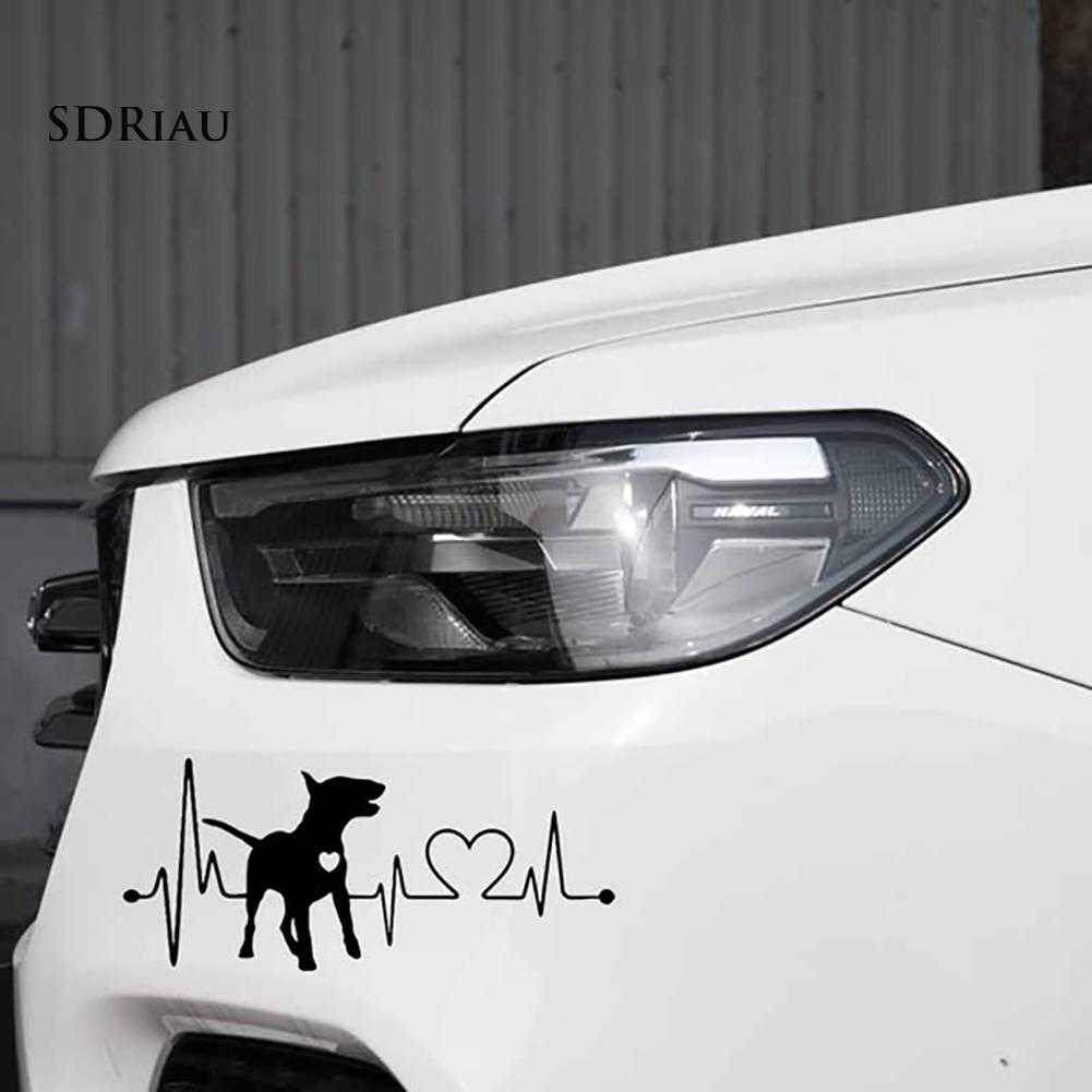 Decal Dán Trang Trí Xe Hơi Hình Chú Chó Ngộ Nghĩnh