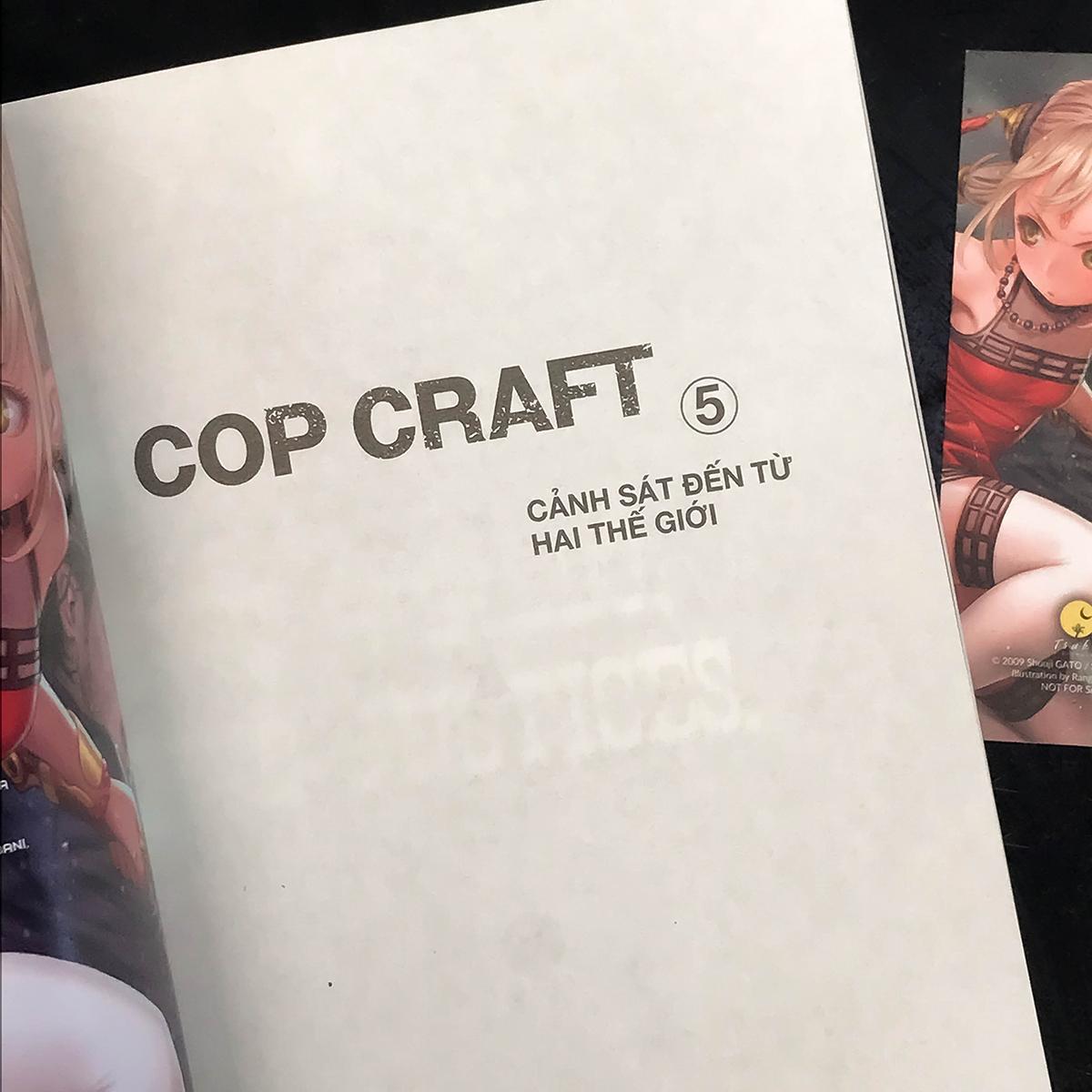 COP CRAFT - Cảnh Sát Đến Từ Hai Thế Giới - Tập 5 - Tặng Kèm Bookmark