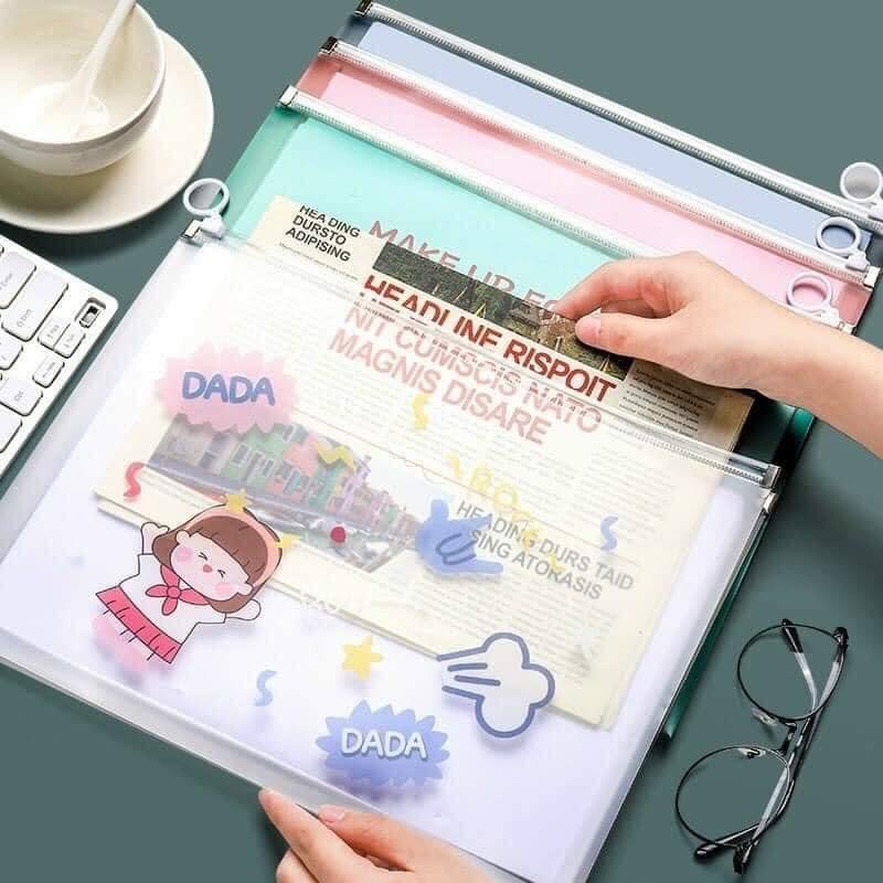 Túi zip a4 đựng tài liệu