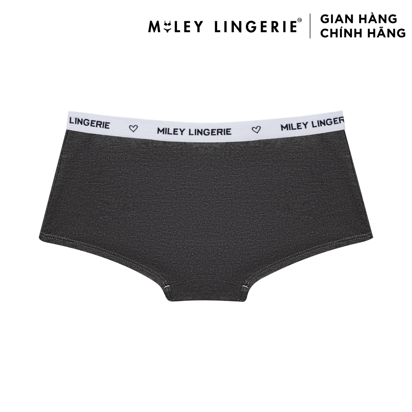 Bộ Đồ Lót Mút Mỏng Không Gọng thời Trang Và Quần Boy Short Cotton Tự Nhiên Viền Lưng Logo BeingMe Miley Lingerie