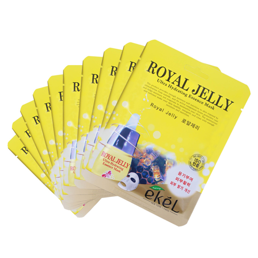 Combo 10 mặt nạ dưỡng da tặng 3 mặt nạ dưỡng da bất kỳ EKEL Royal Jelly ULtra Hydrating Essence Mask