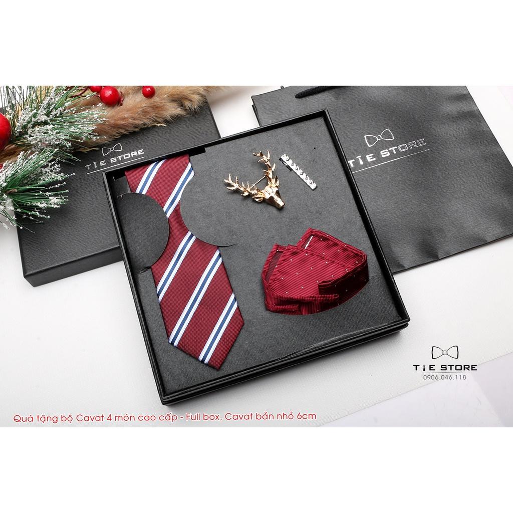 BỘ SET 4 PHỤ KIỆN CÀ VẠT - BỘ QUÀ TẶNG