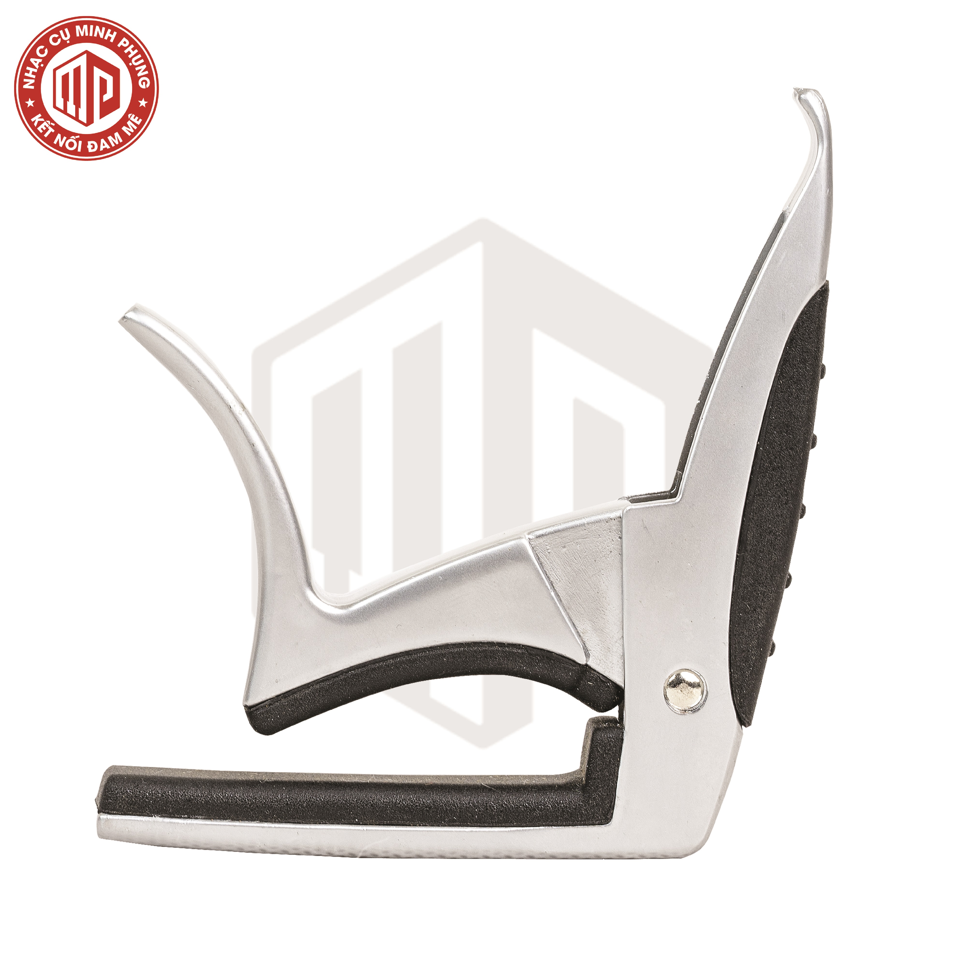 Capo guitar cao cấp Kzm Kurtzman - B12 - Màu xám - Hàng chính hãng