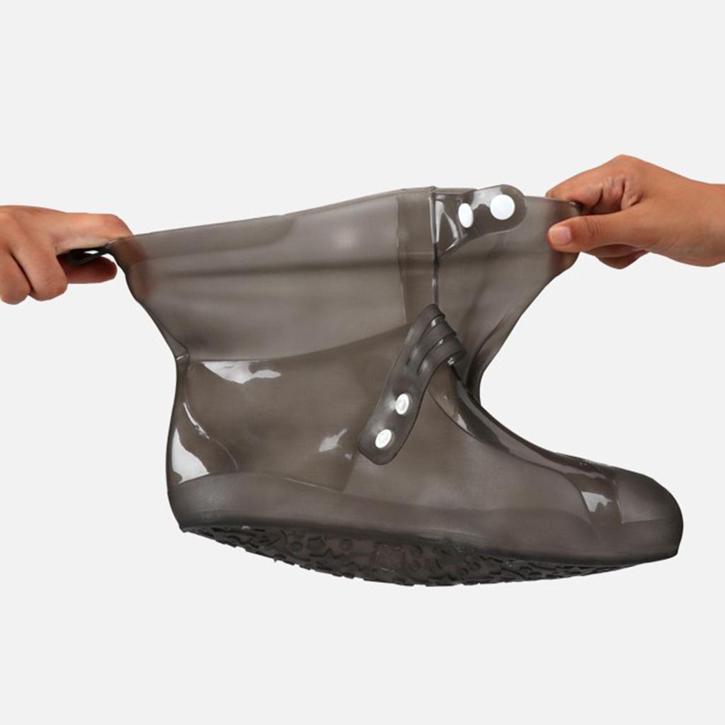 Waterproof Rain Snow Shoe Covers Foldable Thicken Sole Overshoes