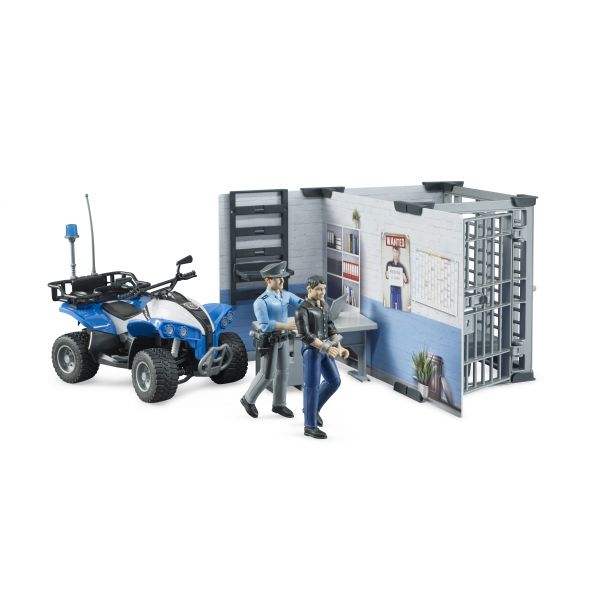 Đồ chơi mô hình BRUDER Đồn cảnh sát BRU62730