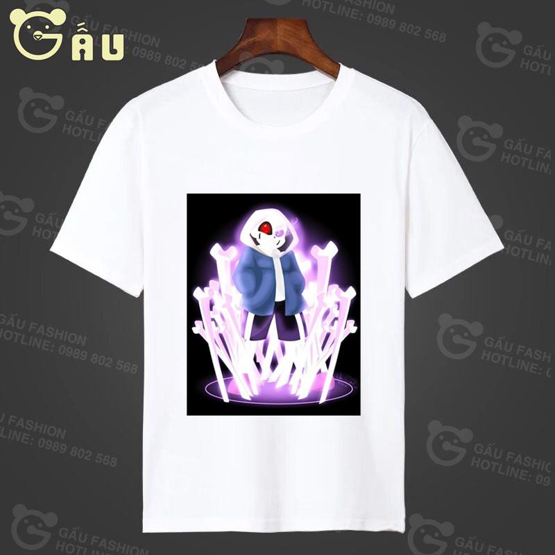 TOÀN MẪU MỚI Áo thun Undertale bé Sans cực ngầu đủ size coton xịn