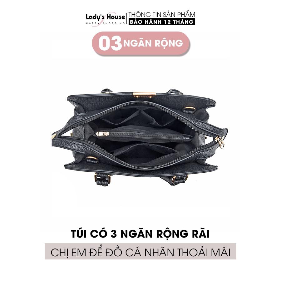 Túi xách da công sở nữ thời trang đẹp nhiều ngăn cao cấp LH108