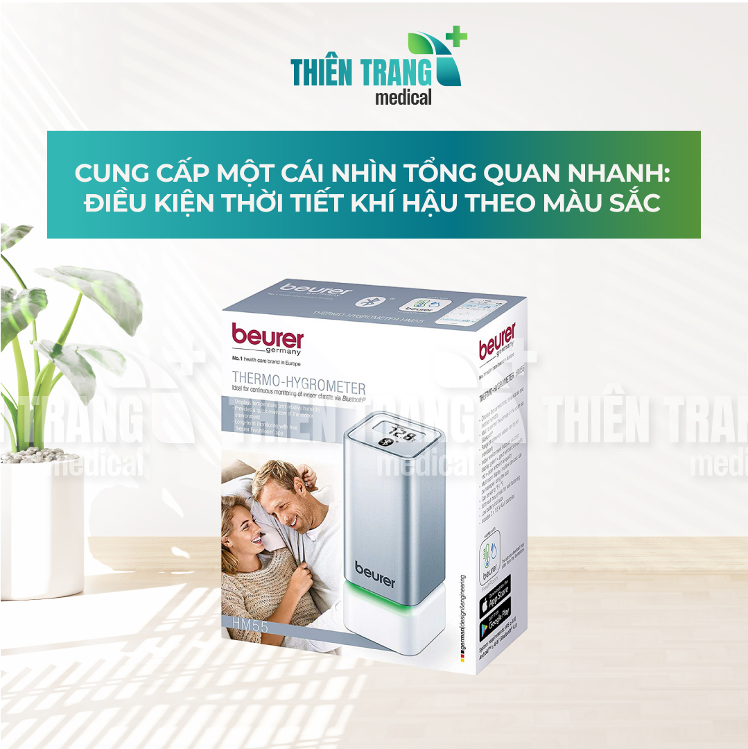 Nhiệt ẩm kế có kết nối Bluetooth HM55