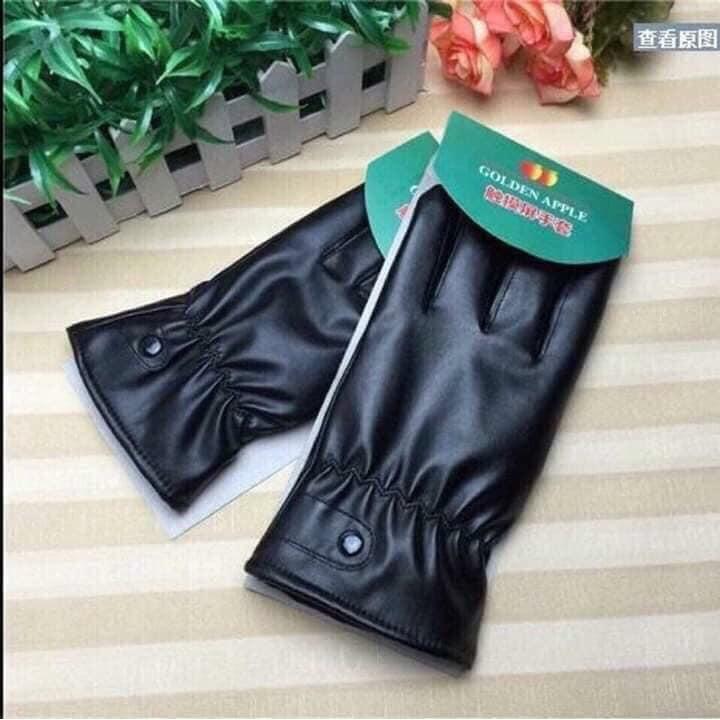 Găng tay da lót nỉ nam nữ có cảm ứng